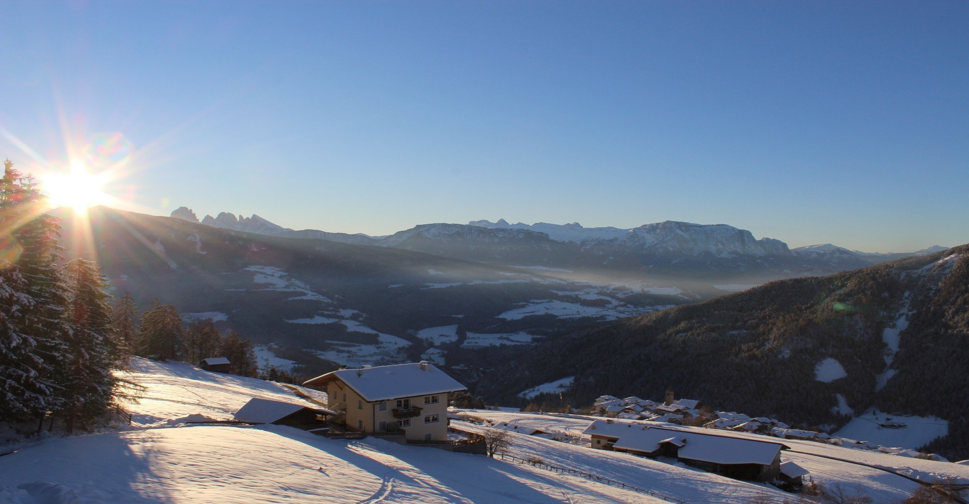 Winterurlaub auf dem Bauernhof