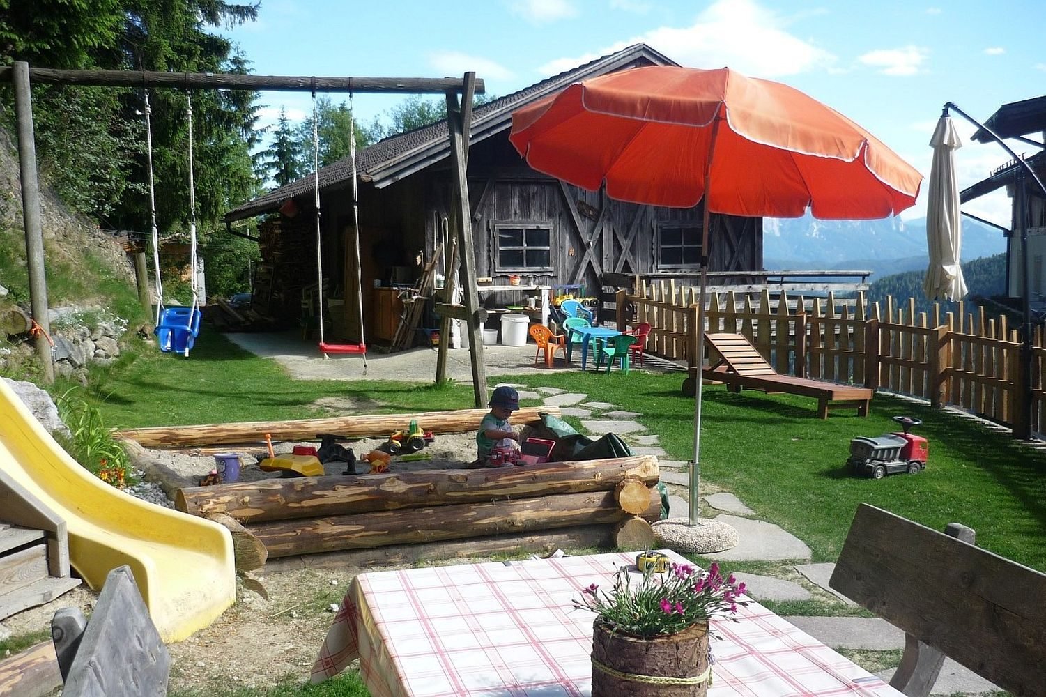 Kinderferien auf dem Bauernhof - Südtirol