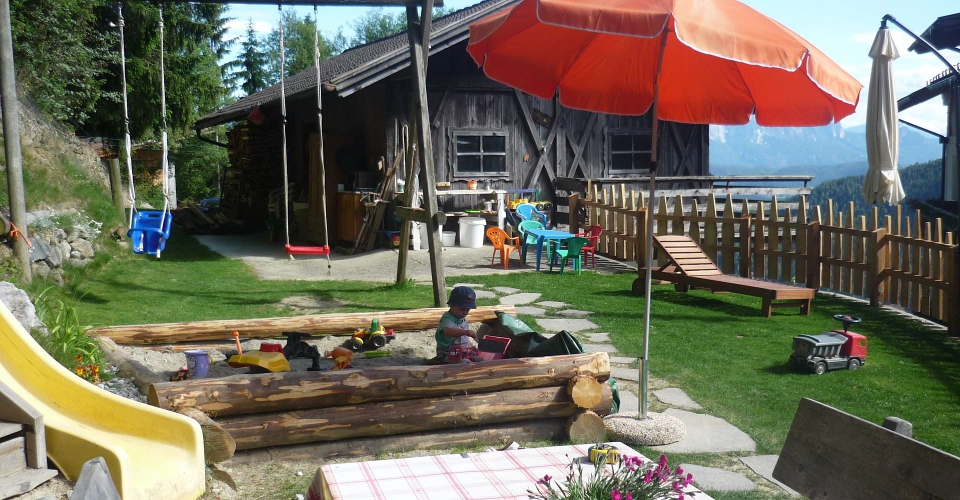 Kinderferien auf dem Bauernhof - Südtirol